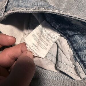 Men's Slim Straight Jeans in Light Blue